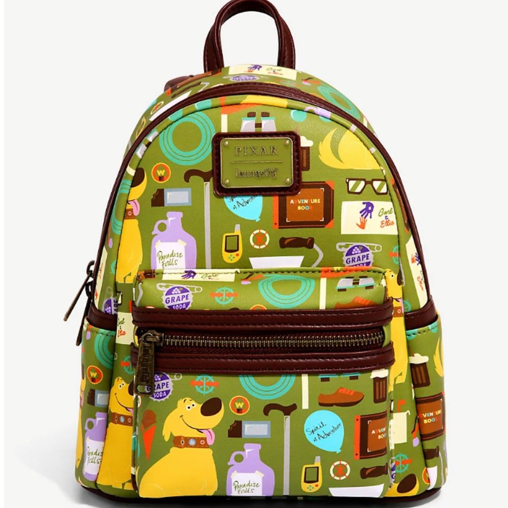 Loungefly Pixar Up Dug  & Knick-Knacks backpack